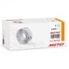 Etykiety cenowe w rolce do metkownicy jednorzędowej 21x12 mm,(6 sztuk) biało-czerwone, trwały klej METO M30014357